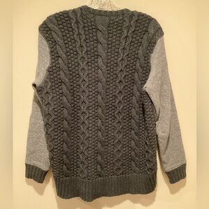 Athleta Gray Crew Neck Sweater